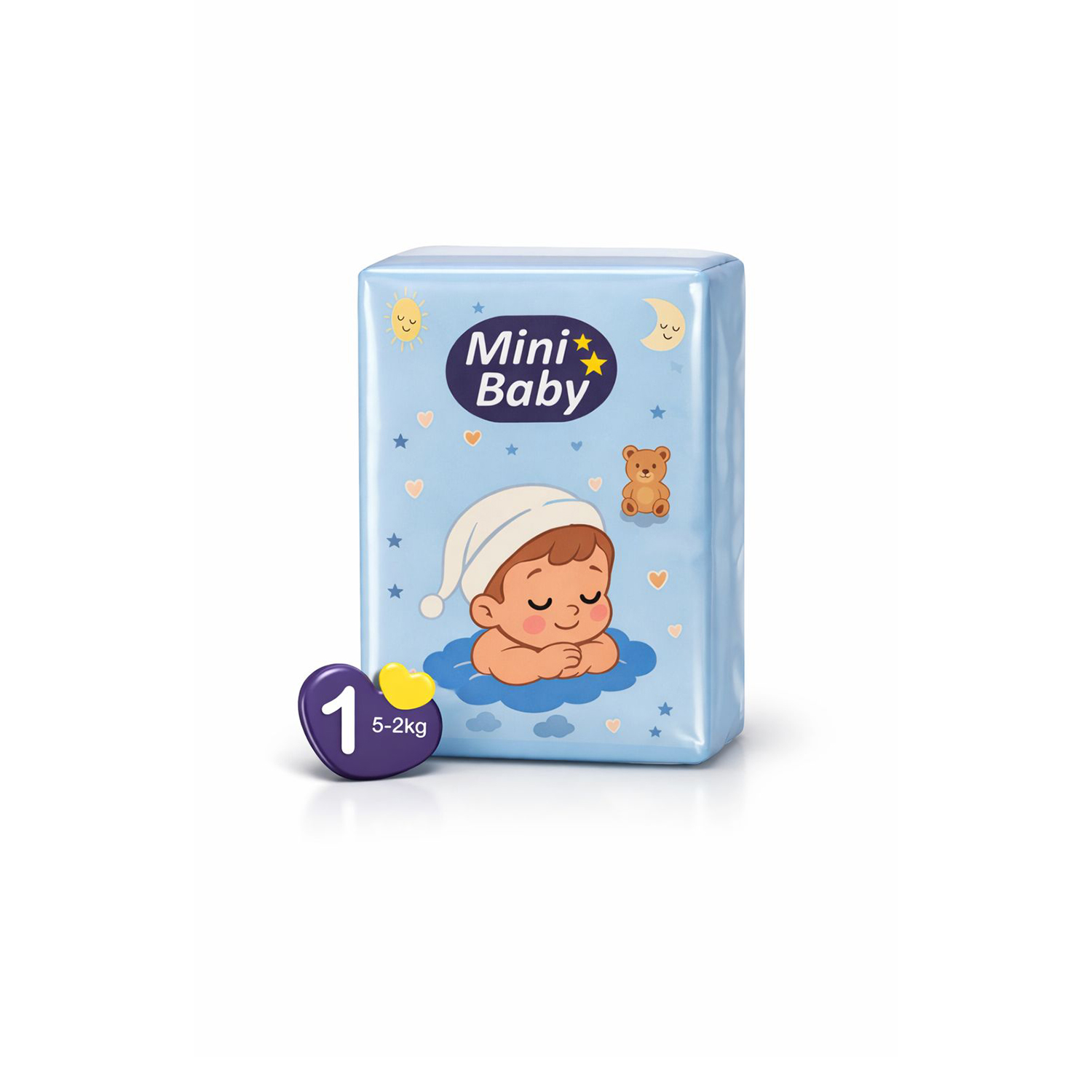 Mini Baby - Free Sample Jumpo Number 1 (2-5kg) - 86pcs