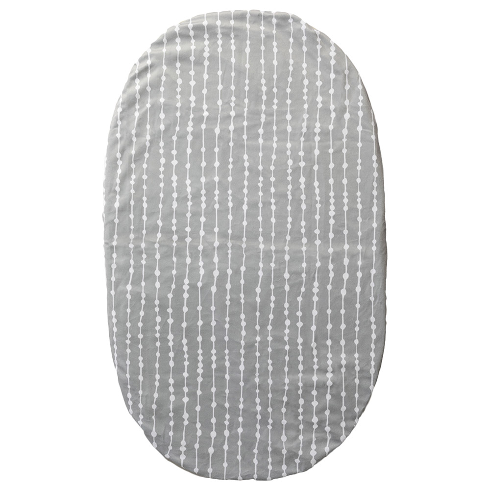 4moms - MamaRoo Sleep Bassinet Waterproof Sheet - Grey Beads