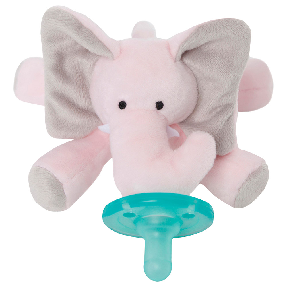WubbaNub - Baby Pink Elephant Pacifier