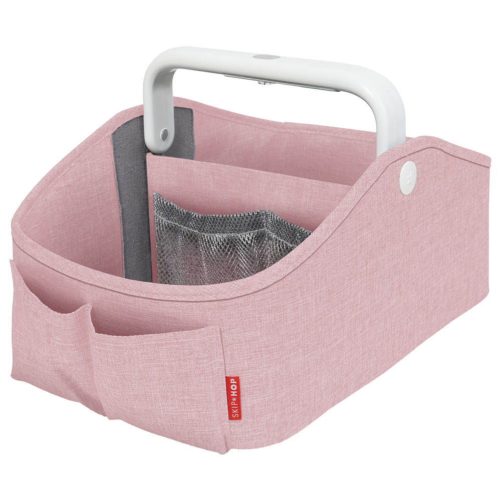 SkipHop - Light Up Diaper Caddy - Pink