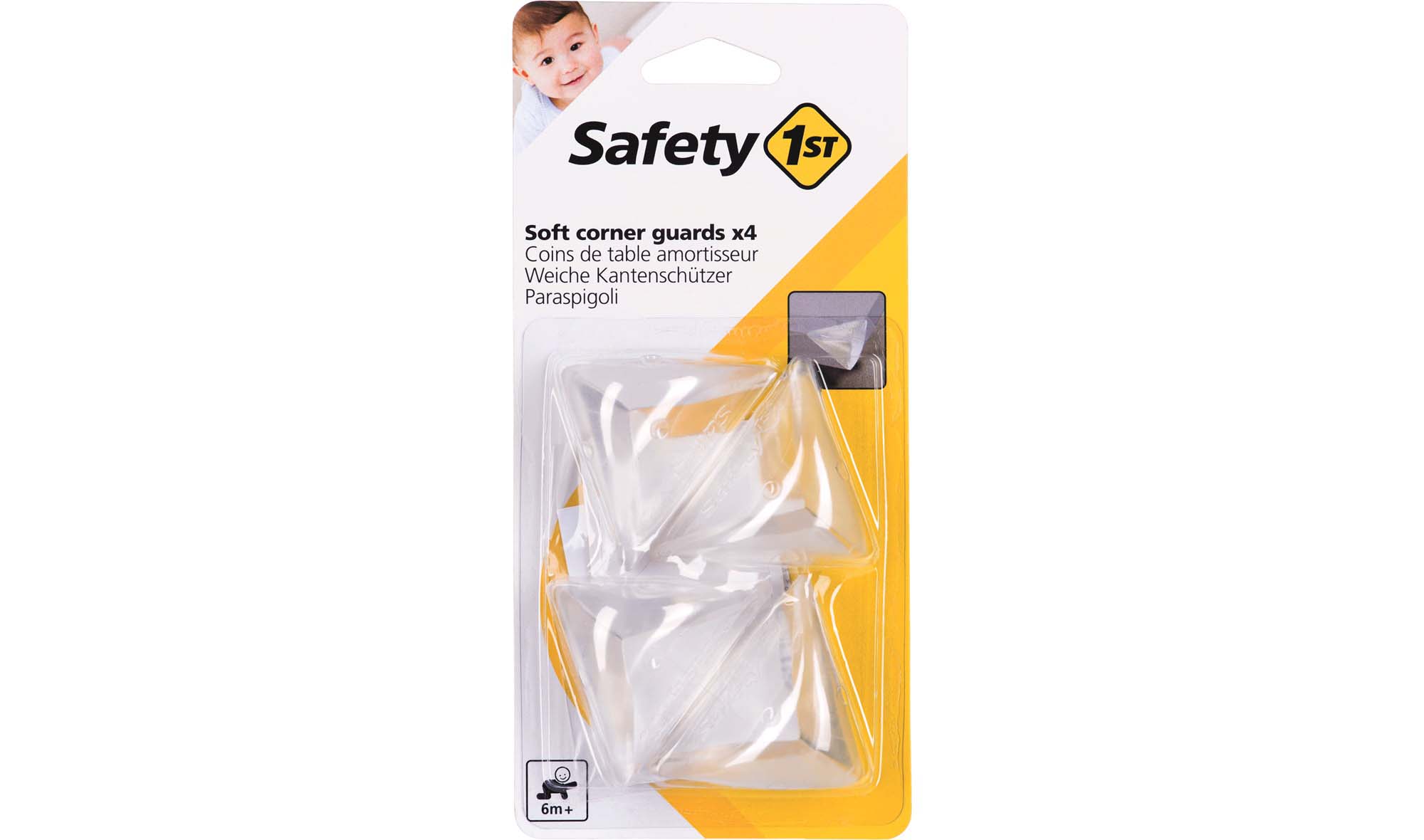Safety 1st - Soft Corner Guards - 4Pcs