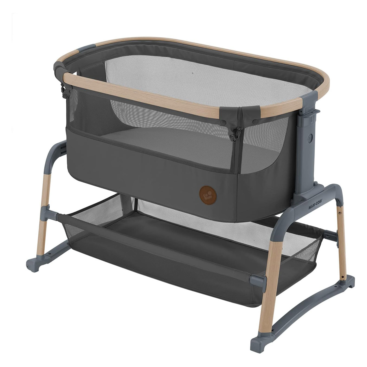 ماكسي كوزي - سرير إيورا أير لحديثي الولادة الى عمر ست شهور - رصاصي غامق