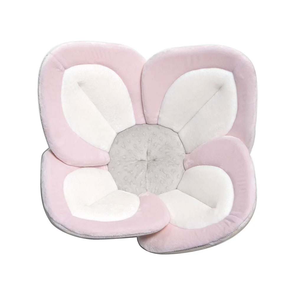 بلومينغ باث - مسند استحمام الاطفال بشكل زهرة اللوتس  - وردي