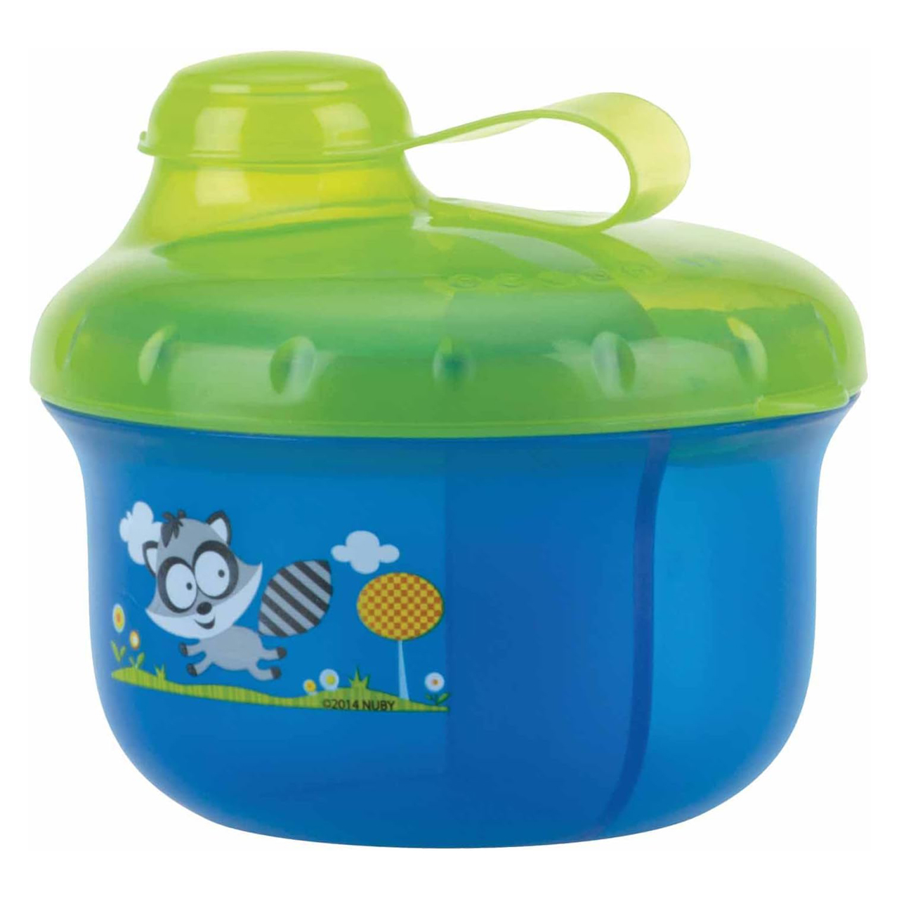 Nuby - Milk Powder Dispenser 3 Compartments - Blue