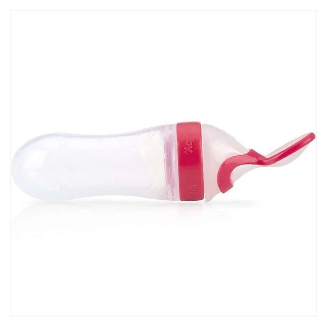 Nuby - Squeeze Spoon 90ml 3+m - Pink