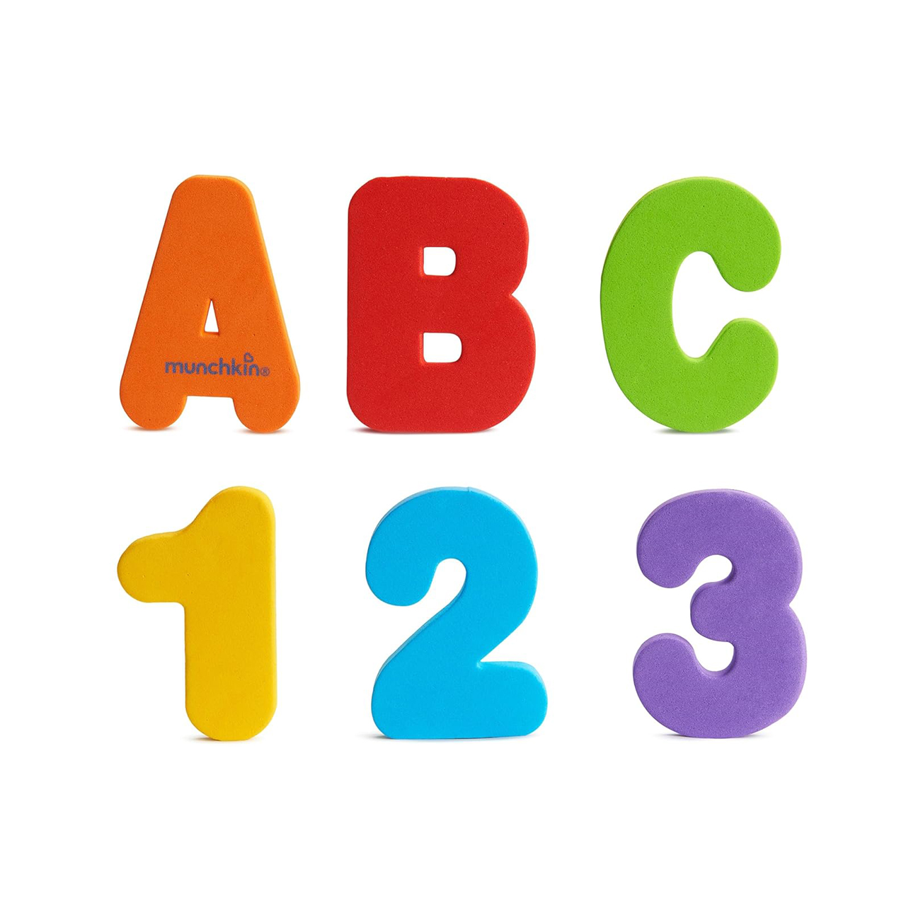 Munchkin - Learn Bath Letters&Numbers Brights 36pcs