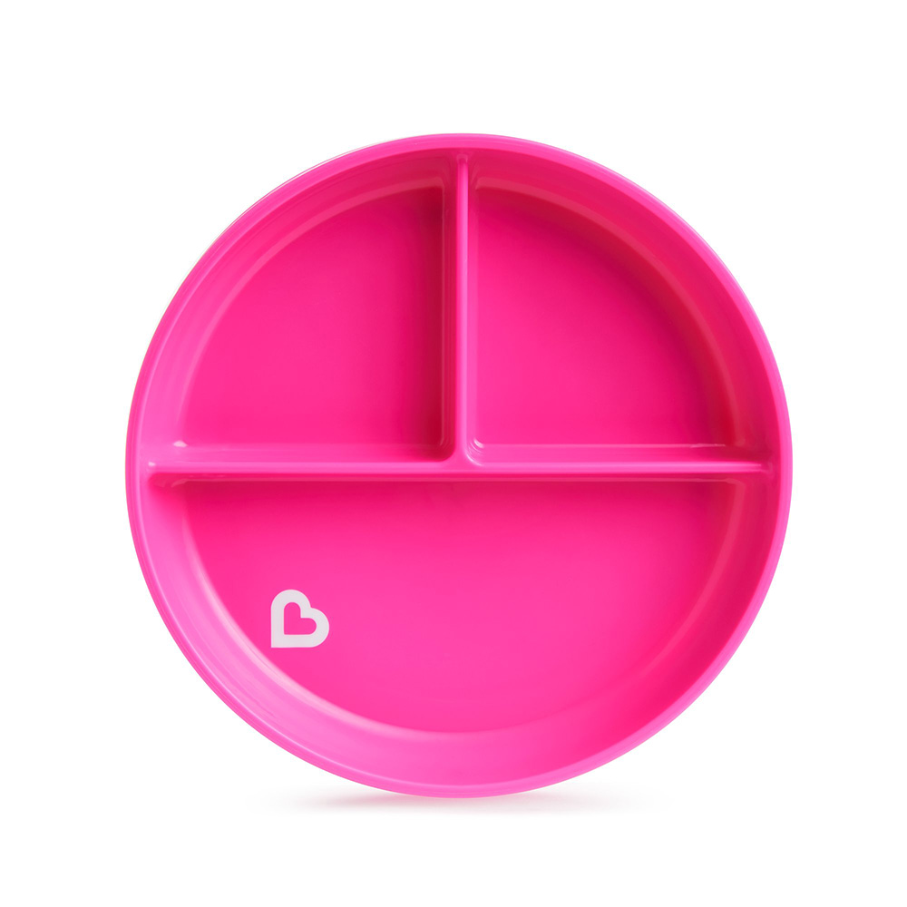 Munchkin - Stay Put™ Suction Plate 6+ - Pink