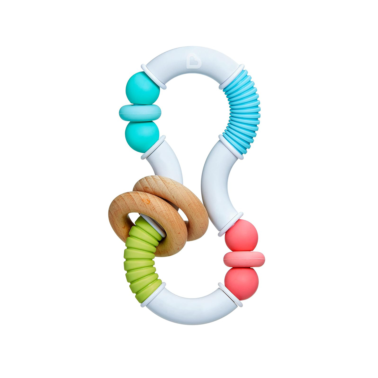 Munchkin - Sili Twisty Teether 3+m - White