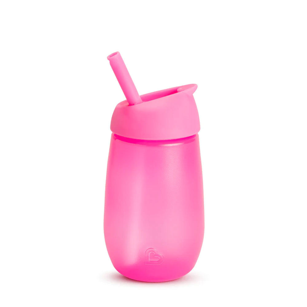 Munchkin - Simple Clean Straw Cup 296 ml 12+  - Pink