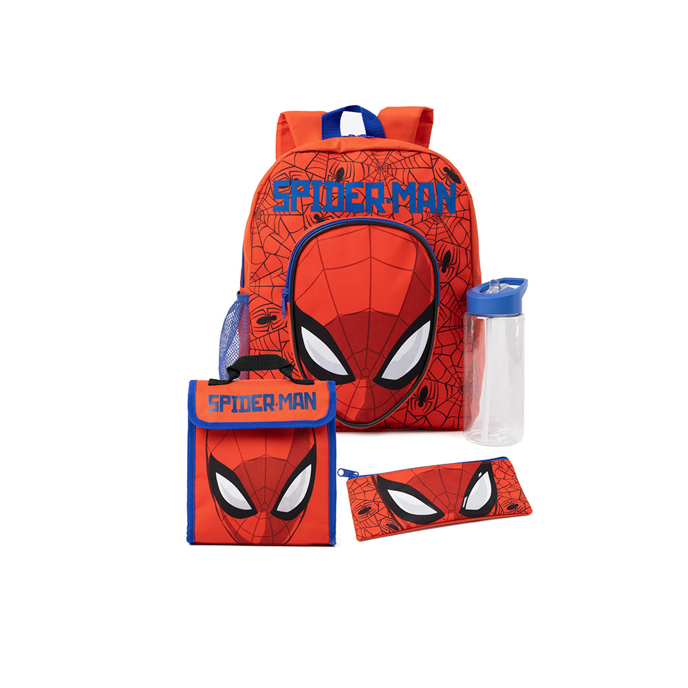 Next - Vanilla Underground Spiderman Licensing 4 Piece Backpack Set