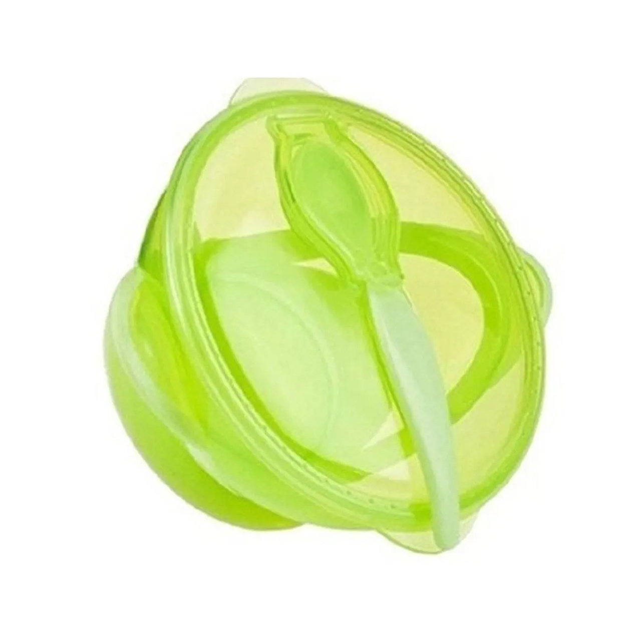 Nuby - Suction Bowl And Spoon 6+m - Green