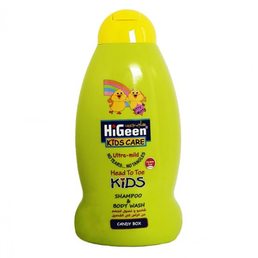 Higeen - Kids Care Shampoo and Body Wash 500 ml - Candy Box