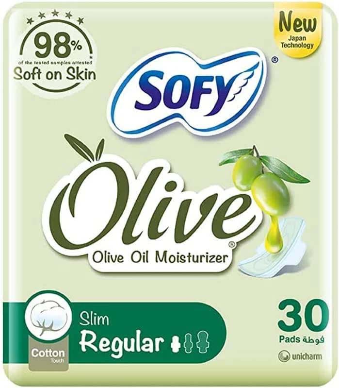 Sofy - Olive Oil Slim Wings - 30Pcs