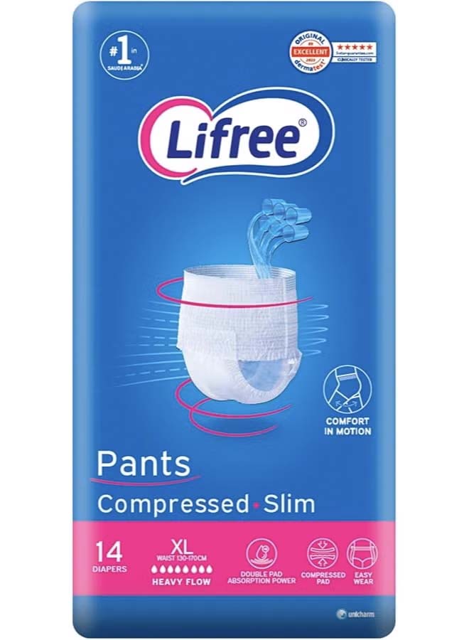 Lifree - Adult pants - XLarge - 14Pcs
