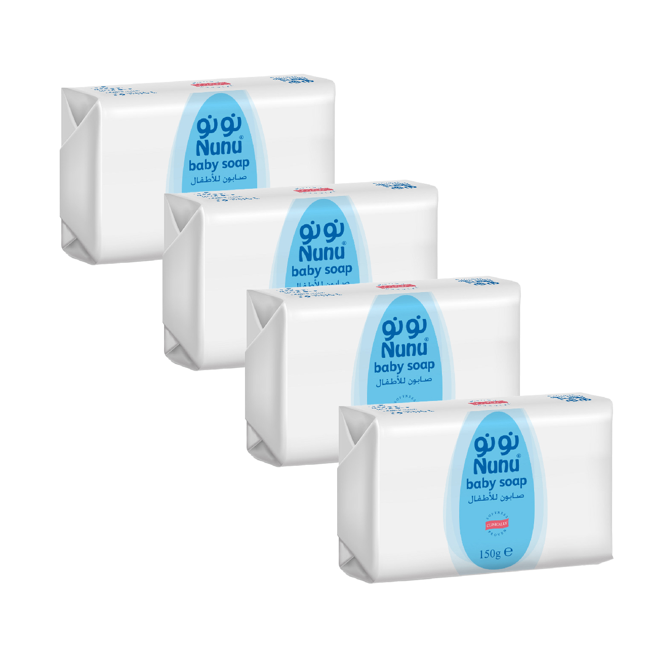 Nunu - Baby Soap Set 4 pcs