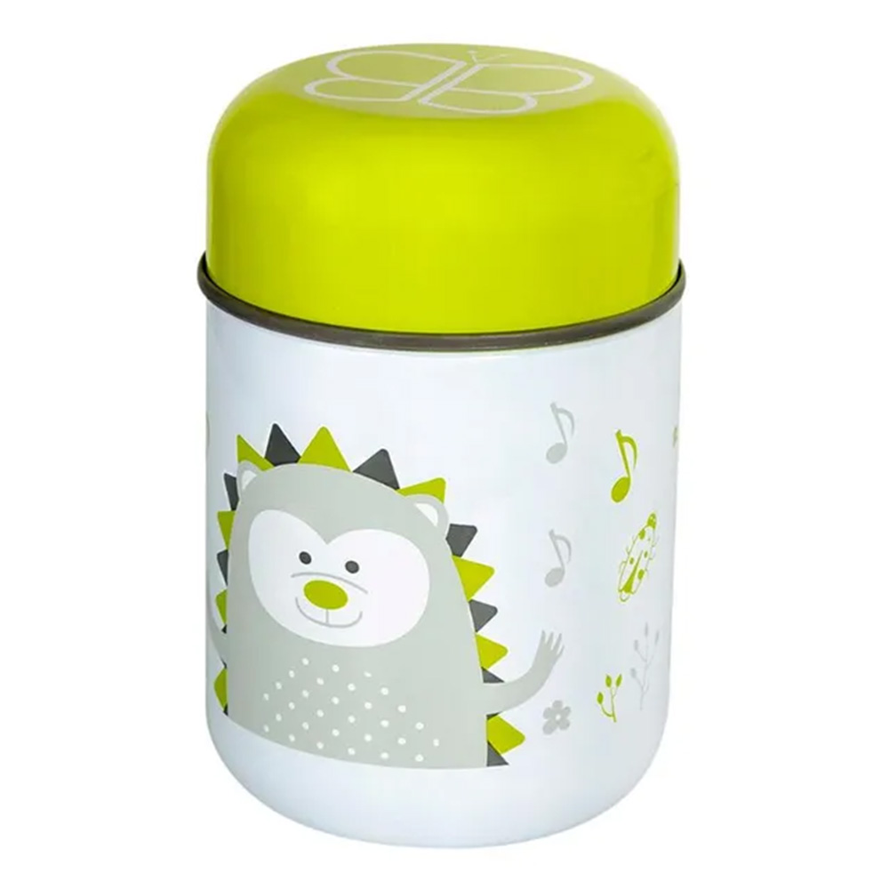 Bbluv - Food Thermal With Spoon And Bowl - Green