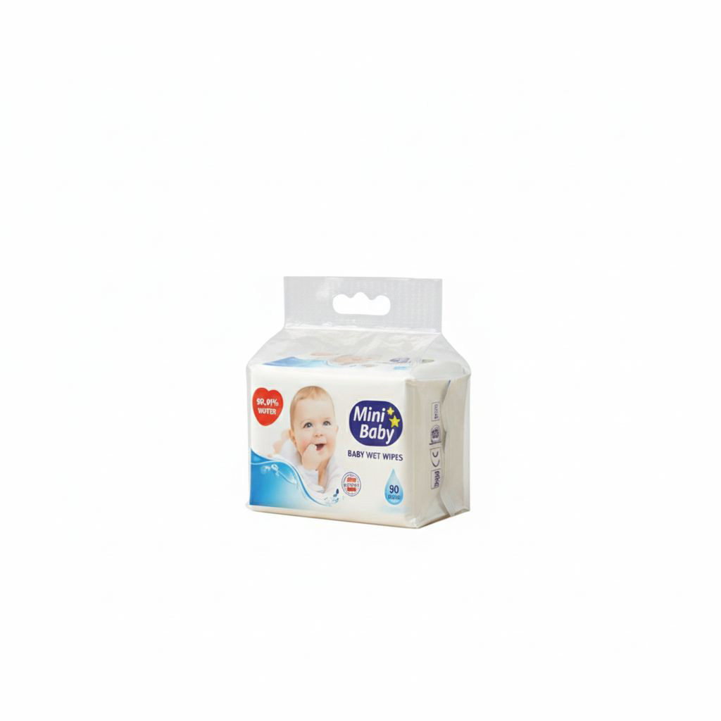 Mini Baby - Baby Wet Wipes - 3Pack