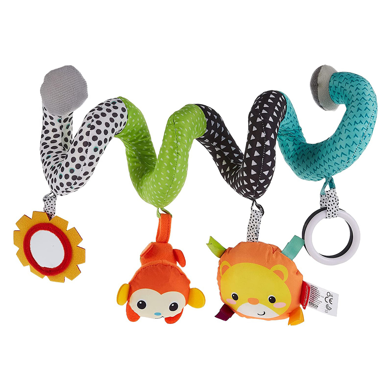 Infantino - Spiral Activity Toy 0+m - Multi-Coloured