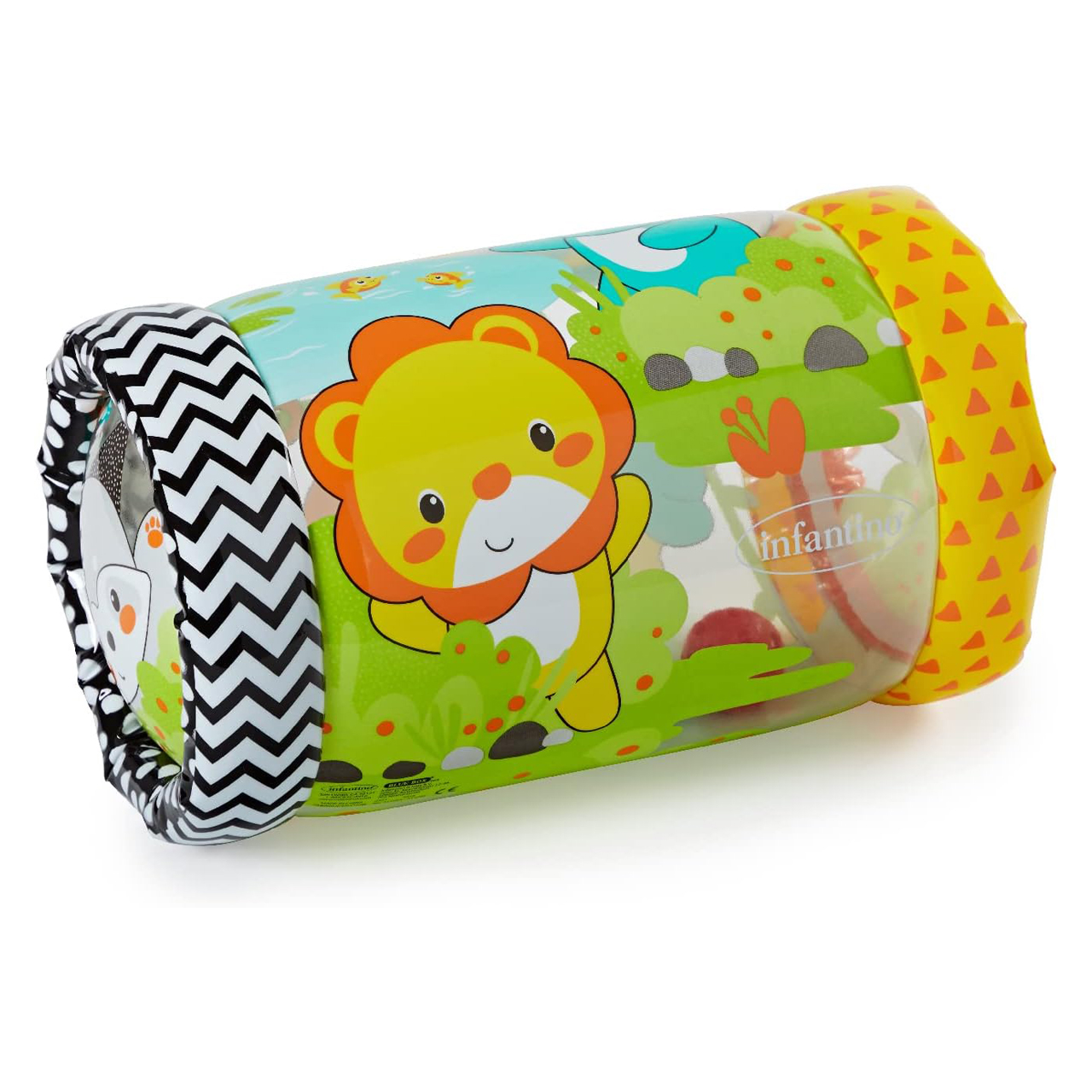 Infantino - Jungle Peek & Roll 6+m - Multi-Coloured