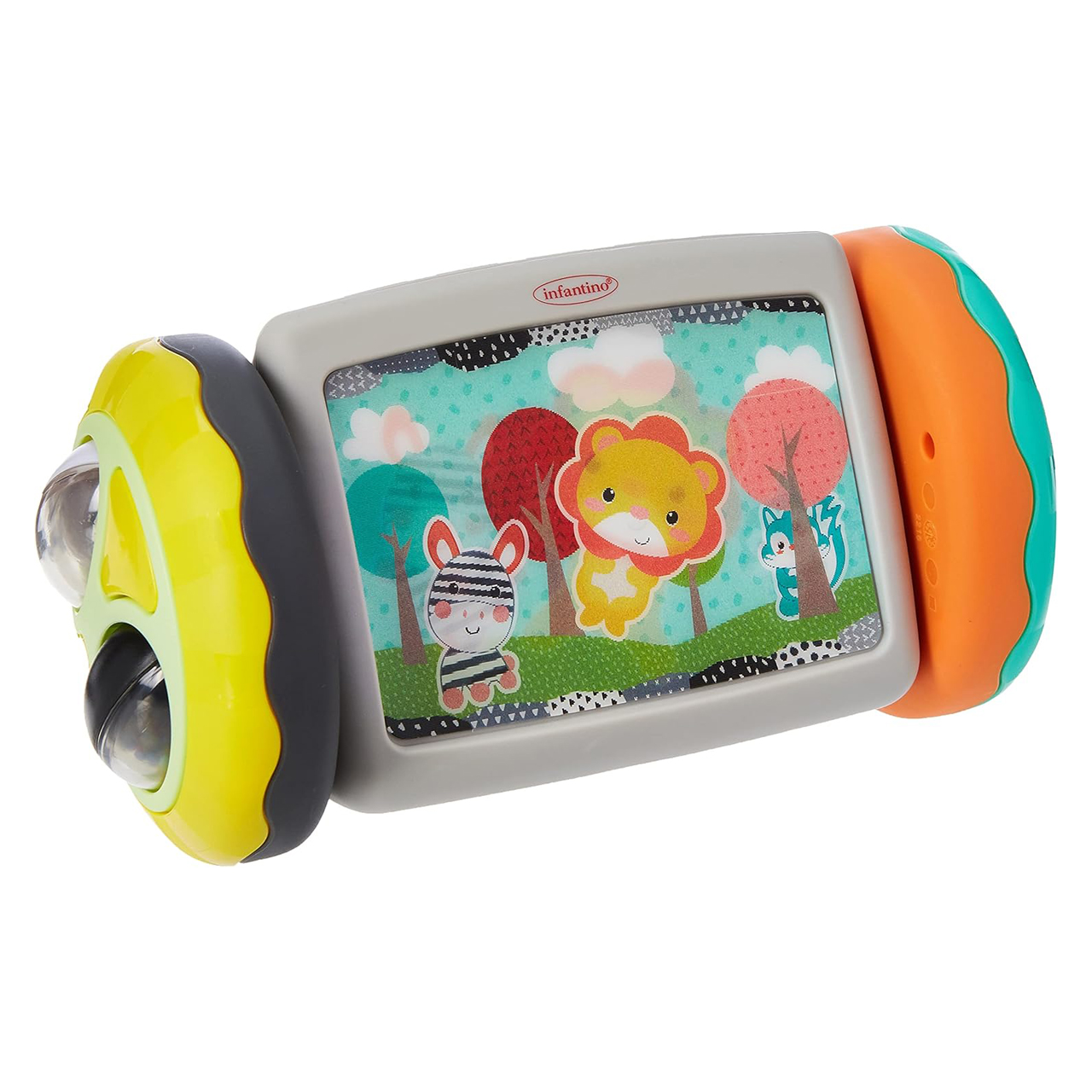 Infantino - Mirror Me Activity Roller 6+m - Grey