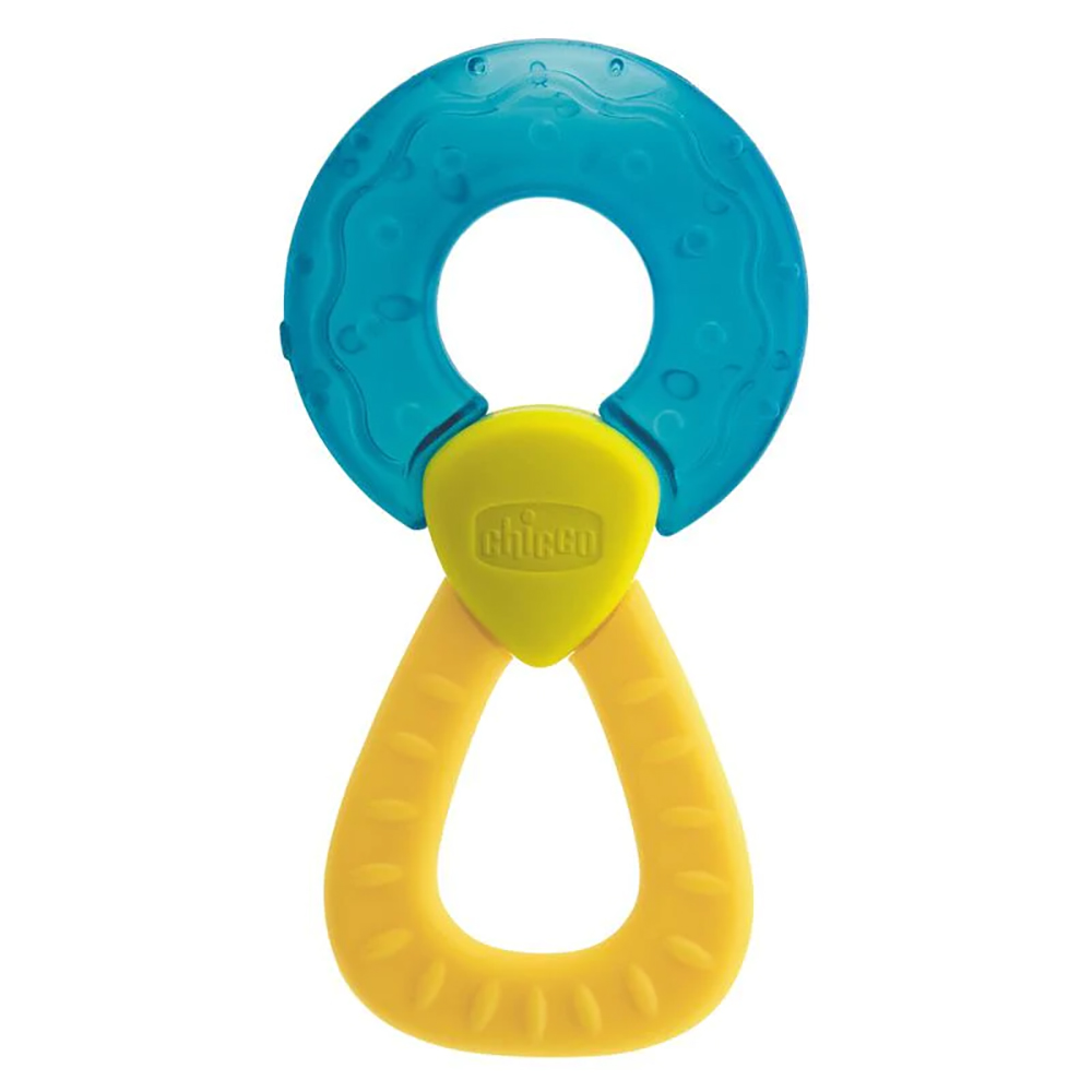 Chicco - Fresh Relax Ring With Handle Teethers - Blue