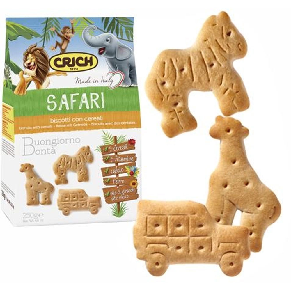 Crich - Cereal Safari Biscuits - +4 month