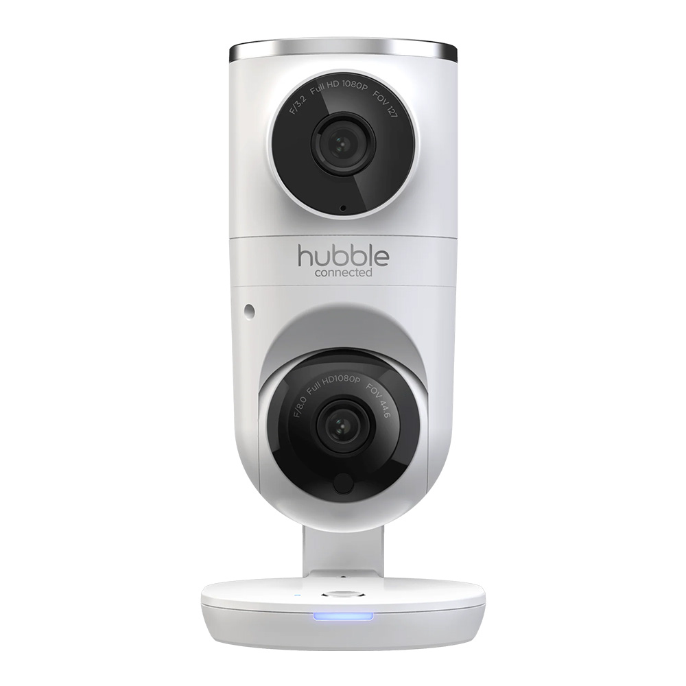 Hubble - Connected Nursery Pal Dual Vision Camera - White