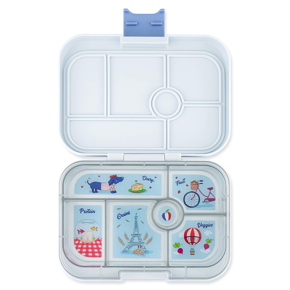 YUMBOX - Original Paris 6 Compartments  HAZY GRAY Lunchbox