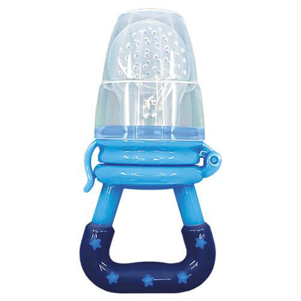 بامبينو - أداة اطعام الأكل الطازج 6+شهر - أزرق