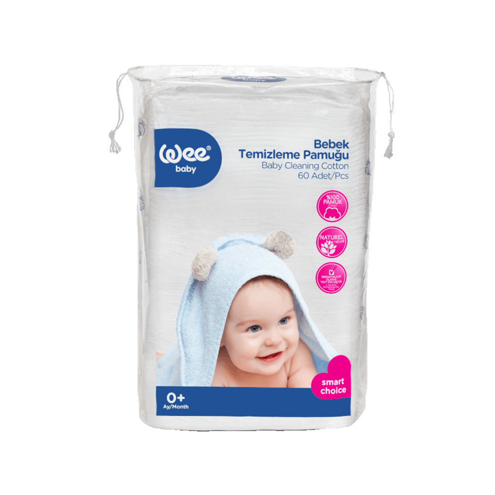 Wee Baby - Baby Cleaning Cotton - 60