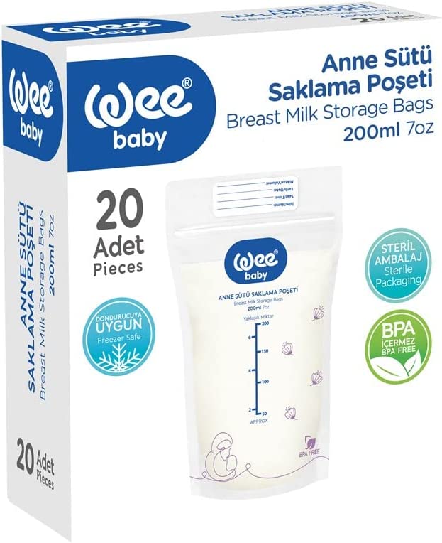 Wee Baby - Breast Milk Storage Bag 20 pcs