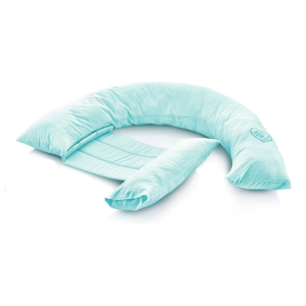 BabyJem - Pregnancy Back Support & Feeding Pillow - Turquz