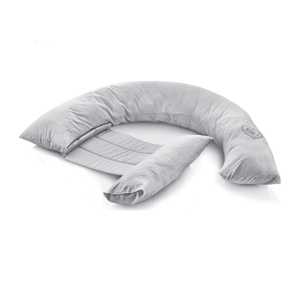 BabyJem - Pregnancy Back Support & Feeding Pillow - Grey