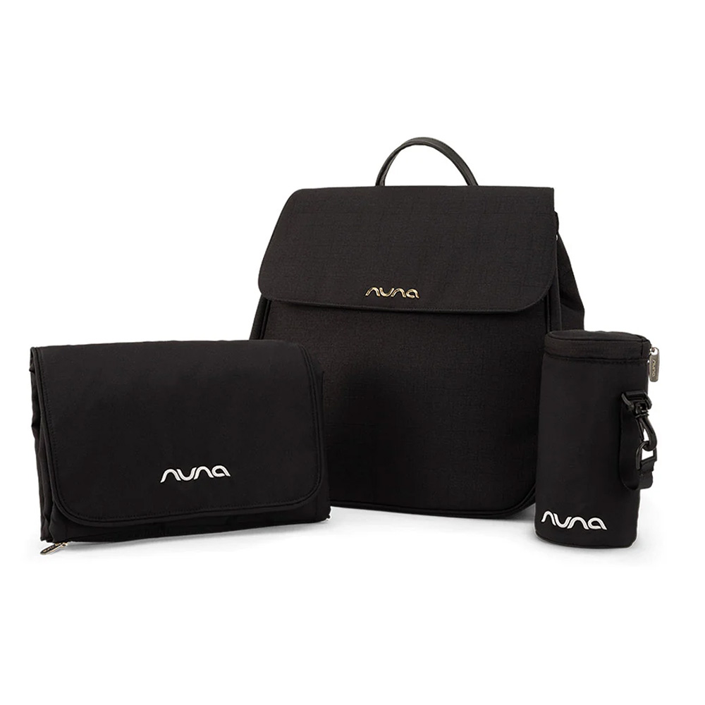 Nuna - Diaper Bag in Frost - Caviar