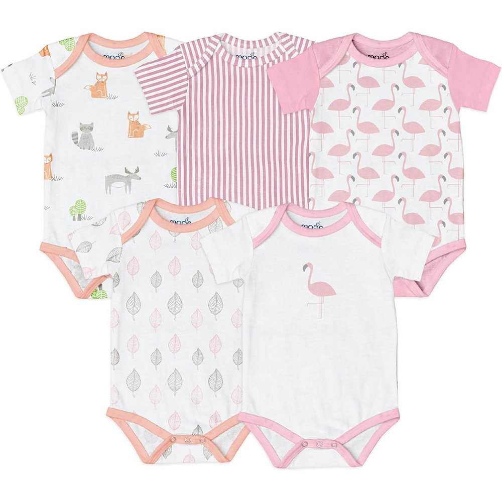 Moon - Baby Body Suit Set 6-9 months 5 pcs - Girls