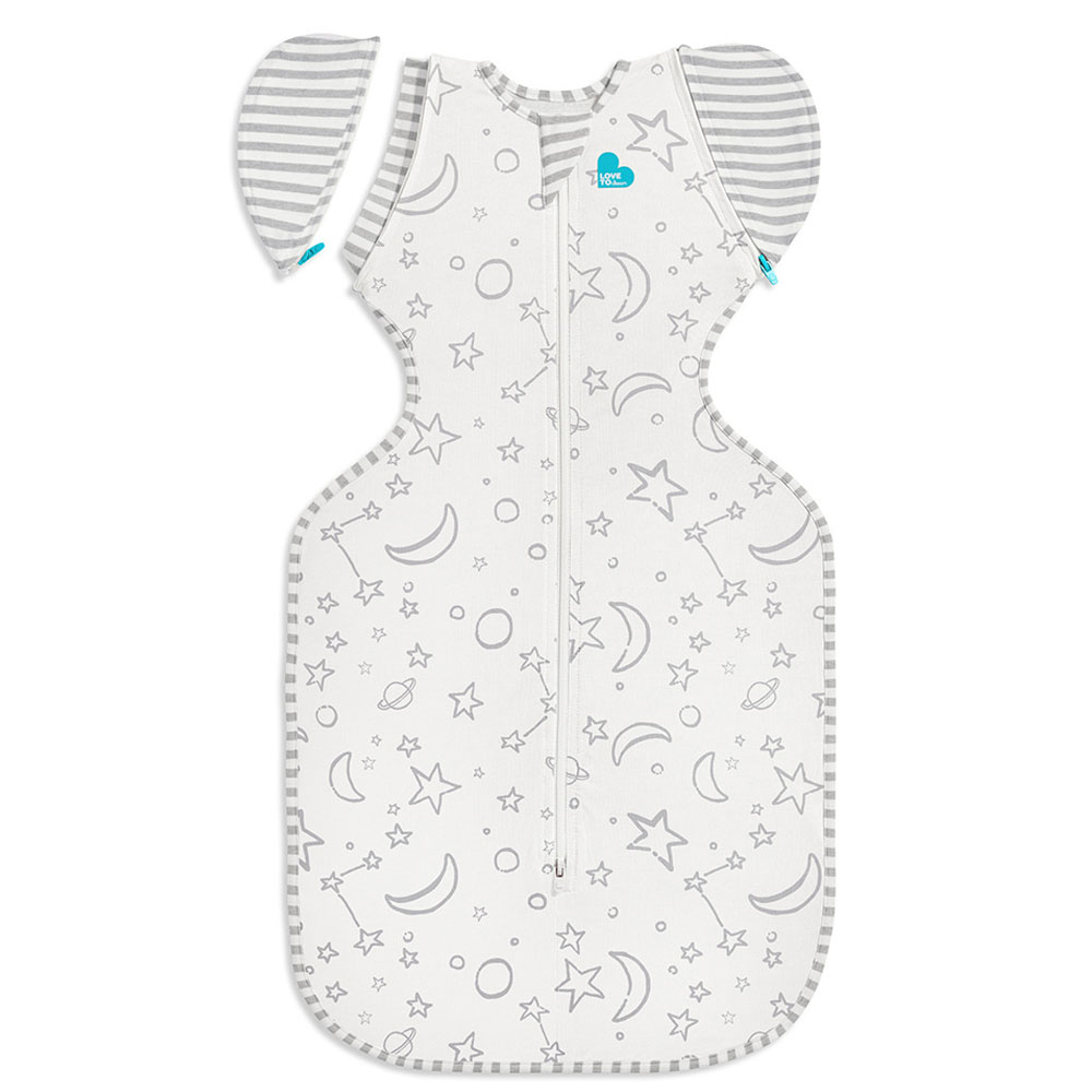 Love to Dream - Swaddle Up bamboo Lite Stage 1 - 0.2 TOG - White