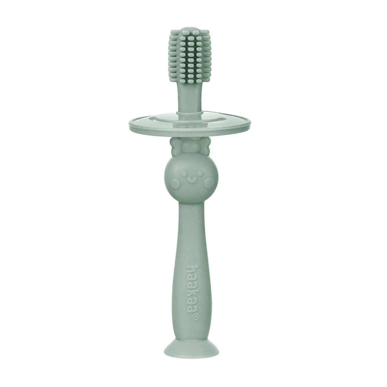 Haakaa -  Silicone Toothbrush 360 - Pea Green
