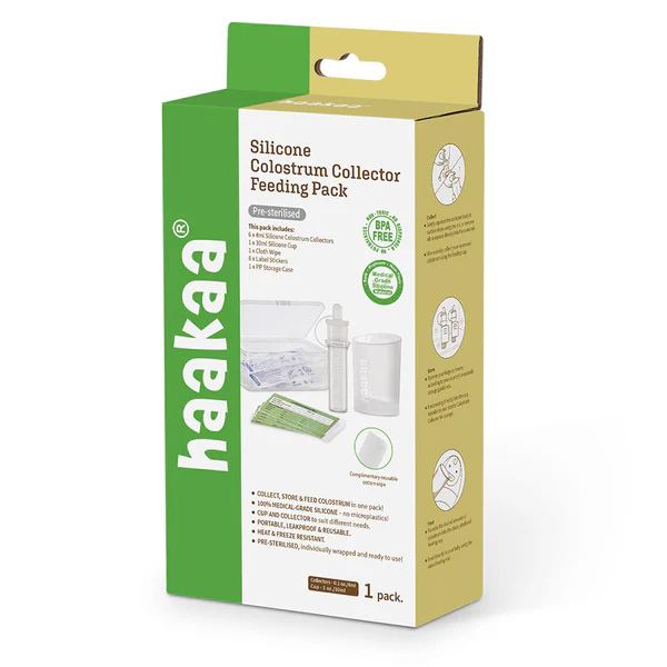 Haakaa - Silicone Colostrum Collector Feeding Pack - 6Pcs