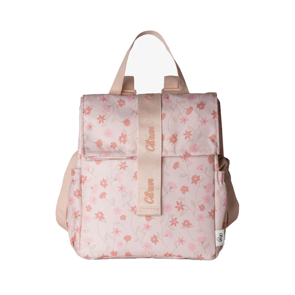 Citron - 2023 Insulated Rollup Lunchbag - Flower