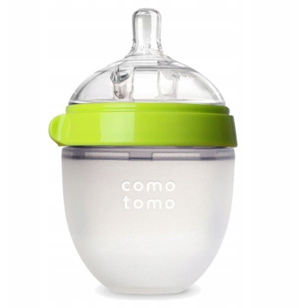 Comotomo - Natural Feel Baby Feeding Bottle 150 ml - Green