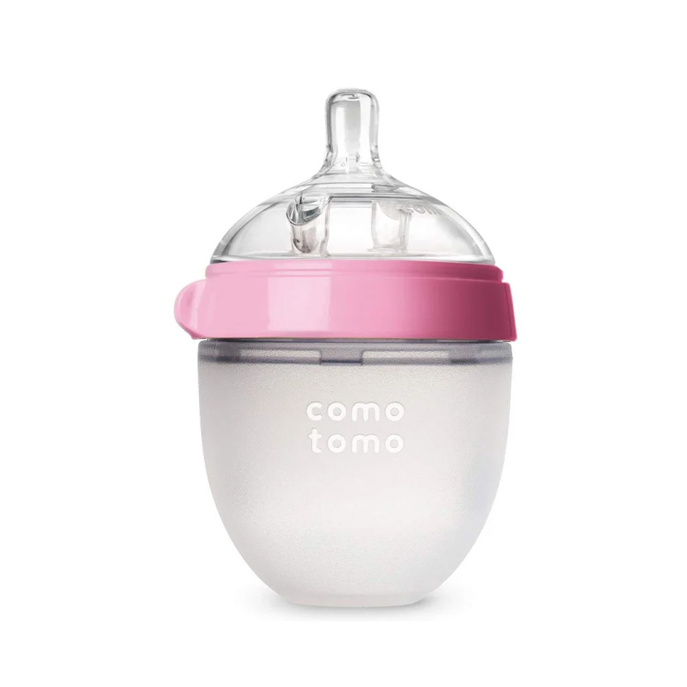 Comotomo - Natural Feel Baby Feeding Bottle 150 ml - Pink