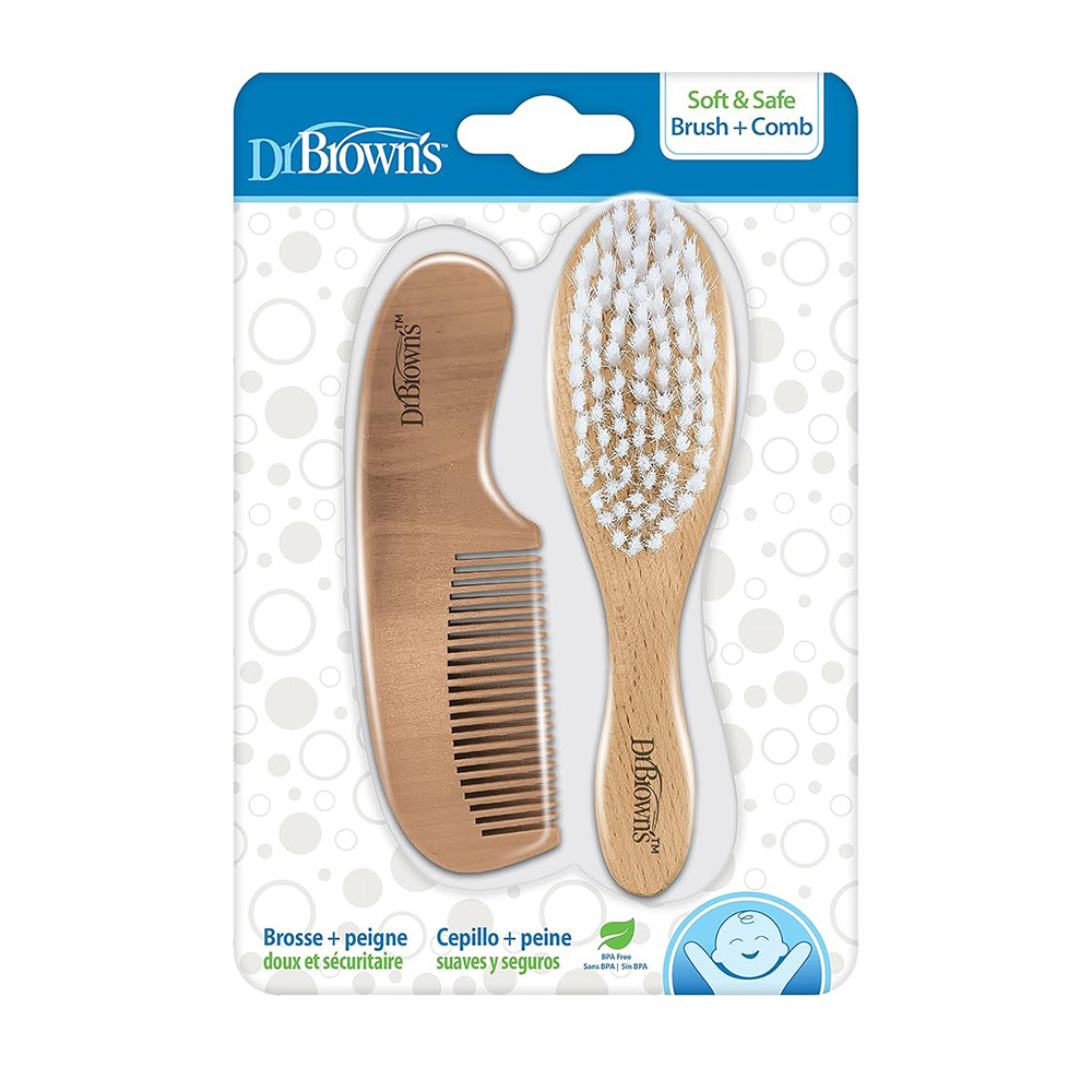Dr.Brown’s - Soft and Safe Baby Brush - Comb
