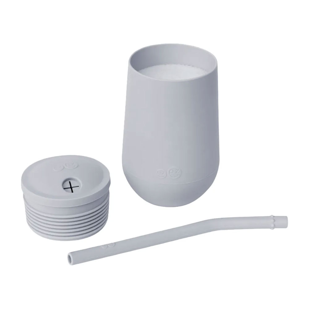 Ezpz - Happy Cup & Straw System - Pewter - 260ml