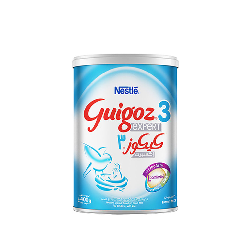 حليب كيكوز اكسبرت المرحلة 3 - 1 الى 3 سنة - 400 غم