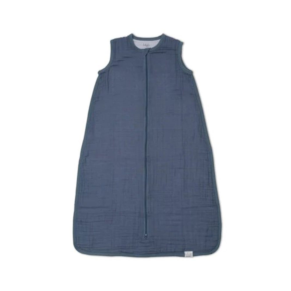 Lulujo - Muslin Sleeping Bag - Navy Night - Size - 6-12 m