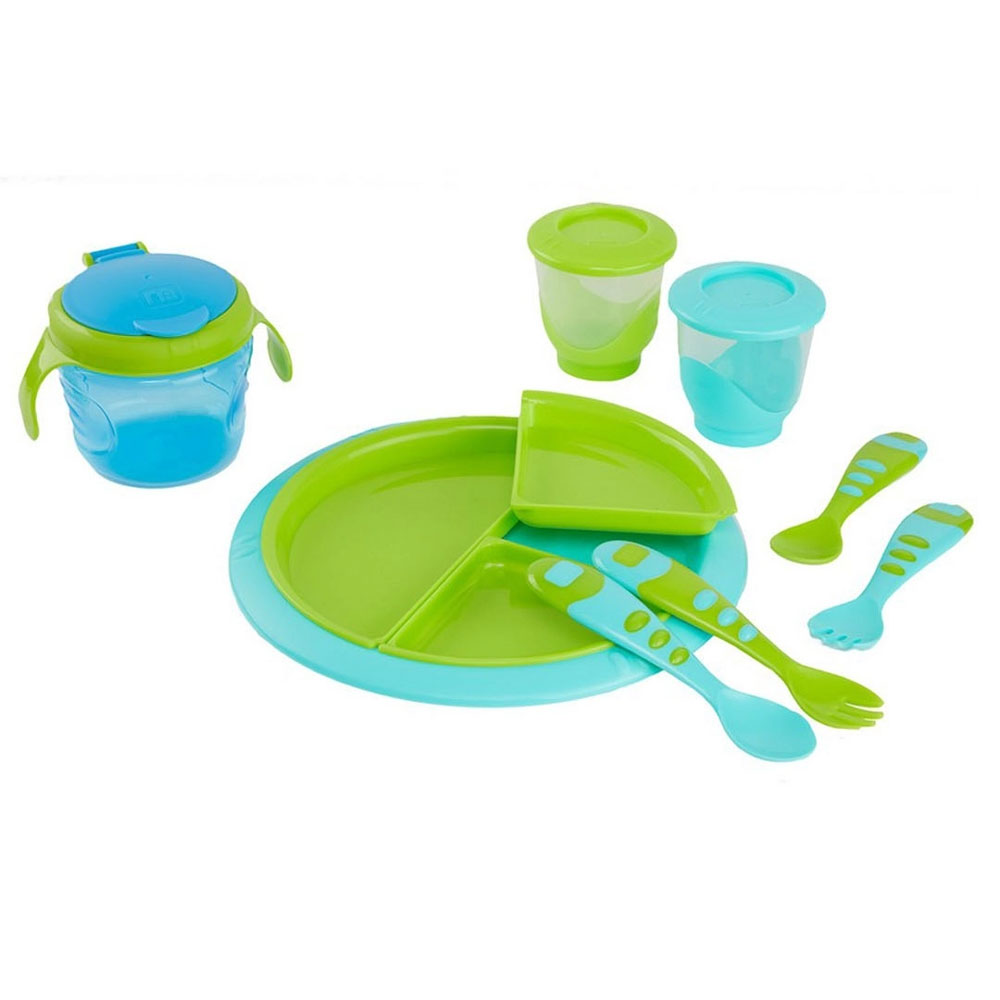 Mothercare - second stage feeding kit 18-6 months - Green