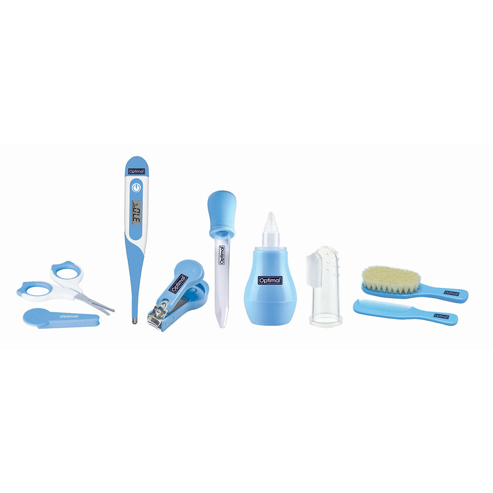 Optimal - Baby Care Set - 8Pcs - Blue