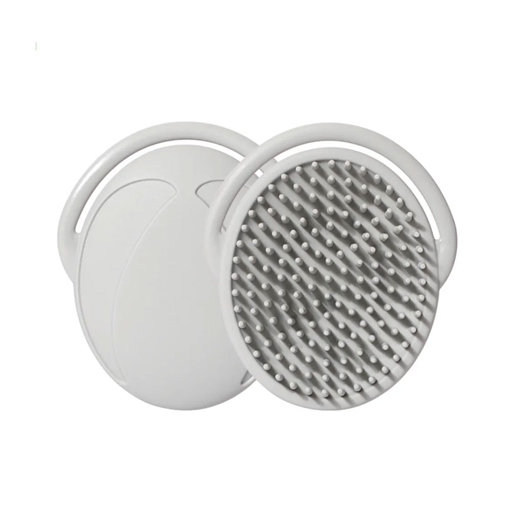 هاكا - فرشاة توزيع الشامبو - سليكون - رصاصي