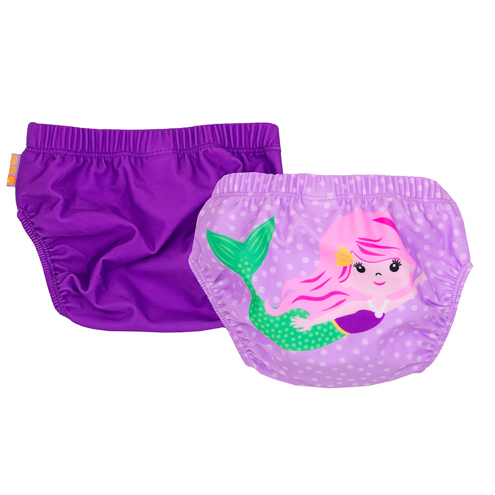 Zoocchini - Swim Diapers 2 pc sets - Mermaid - 6-12M